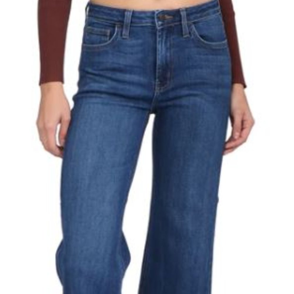 Just Black High Rise Wide Leg Jeans